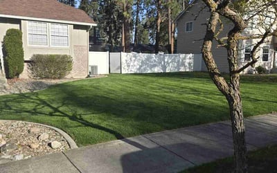 Photo of Trent C.'s yard after getting lawn care in Post Falls, ID