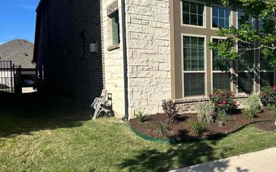 Photo of Youseff F.'s yard after getting lawn care in Argyle, TX