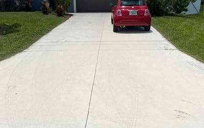Photo of Mr. B.'s yard after getting lawn care in West Orange, NJ