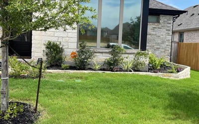 Photo of Kam C.'s yard after getting lawn care in Lexington, NC