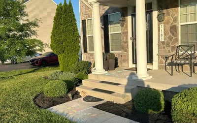 Photo of Latalya P.'s yard after getting lawn care in Greenbelt, MD