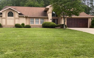 Photo of Joel M.'s yard after getting lawn care in Chelmsford, MA