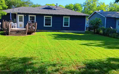 Photo of Preeya M.'s yard after getting lawn care in Mineola, NY