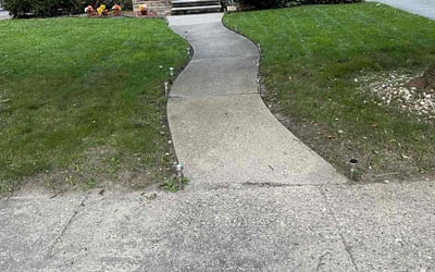Photo of Bob R.'s yard after getting lawn care in Grosse Pointe, MI