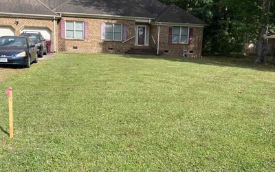 Photo of Pawan C.'s yard after getting lawn care in Chesapeake, VA