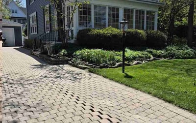 Photo of Samantha P.'s yard after getting lawn care in Southington, CT