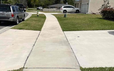 Photo of Tessa S.'s yard after getting lawn care in Deltona, FL