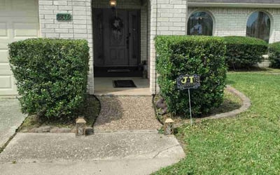 Photo of Guy B.'s yard after getting lawn care in Midland, TX