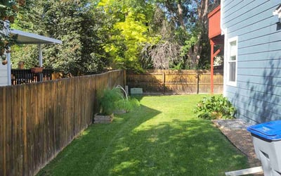 Photo of Harry F.'s yard after getting lawn care in Milford, PA