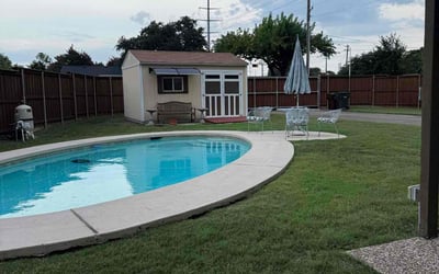 Photo of Kenneth J.'s yard after getting lawn care in Plano, TX