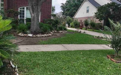 Photo of Lauren M.'s yard after getting lawn care in Aiken, SC