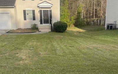 Photo of Kyra C.'s yard after getting lawn care in Williamston, SC