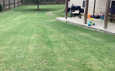 Photo of Sarah V.'s yard after getting lawn care in Middleburg, FL