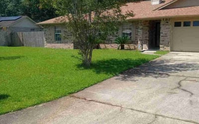 Photo of Elmer M.'s yard after getting lawn care in Miramar Beach, FL