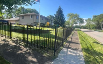 Photo of Tina J.'s yard after getting lawn care in Joliet, IL