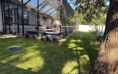 Photo of Carisa S.'s yard after getting lawn care in Brandon, FL