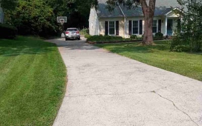 Photo of Jac M.'s yard after getting lawn care in Summerfield, NC