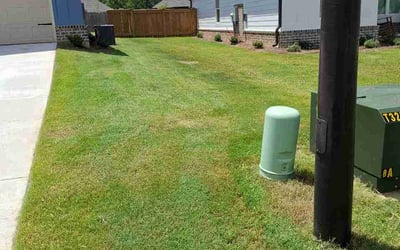 Photo of Corrinda G.'s yard after getting lawn care in Elkton, MD