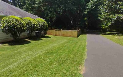 Photo of Christine K.'s yard after getting lawn care in Warren, MI