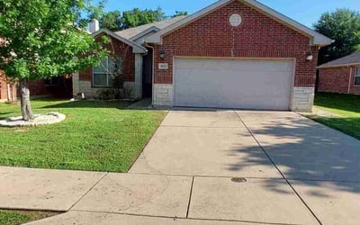 Photo of Alex G.'s yard after getting lawn care in Springtown, TX