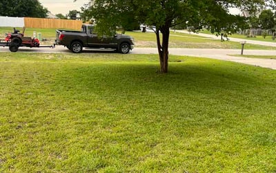 Photo of Todd T.'s yard after getting lawn care in La Plata, MD