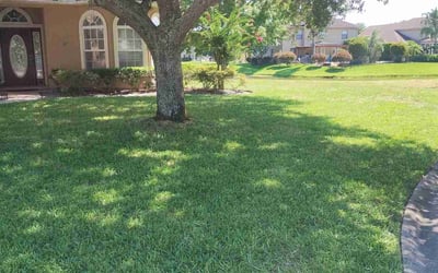 Photo of Brianna B.'s yard after getting lawn care in Little Falls, NJ