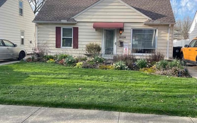 Photo of Edward W.'s yard after getting lawn care in Fairview Park, OH