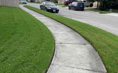 Photo of Richard K.'s yard after getting lawn care in Rock Island, IL