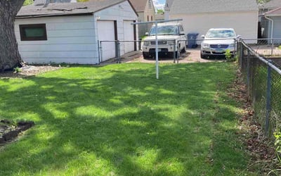 Photo of Brandy M.'s yard after getting lawn care in Blanchard, OK