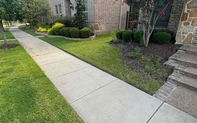 Photo of Jennifer T.'s yard after getting lawn care in Mooresville, IN