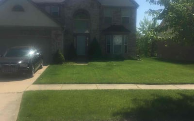Photo of Cheryl M.'s yard after getting lawn care in Monroe, MI