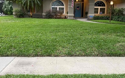 Photo of Zac R.'s yard after getting lawn care in Oviedo, FL