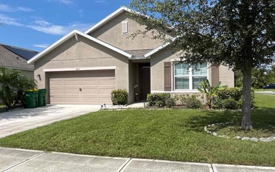 Photo of Harrison G.'s yard after getting lawn care in Melbourne, FL