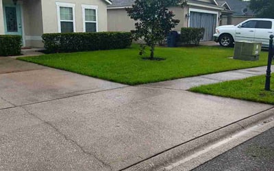 Photo of Kinsey E.'s yard after getting lawn care in Columbus, OH
