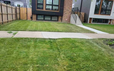 Photo of Linda W.'s yard after getting lawn care in Westerly, RI