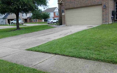 Photo of Nathan R.'s yard after getting lawn care in Porter, TX