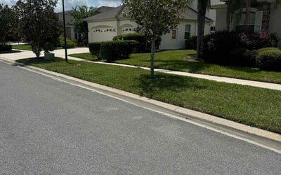Photo of Brandie H.'s yard after getting lawn care in Harker Heights, TX