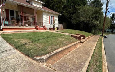 Photo of Leah M.'s yard after getting lawn care in Graham, NC