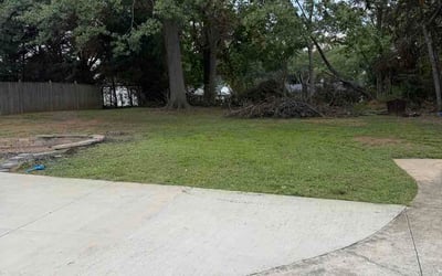 Photo of Amanda H.'s yard after getting lawn care in Hephzibah, GA