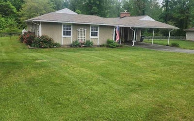 Photo of Kayla C.'s yard after getting lawn care in Waldorf, MD