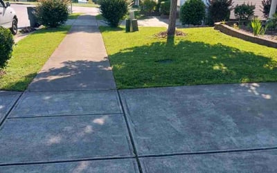 Photo of Danielle W.'s yard after getting lawn care in Lindenhurst, NY