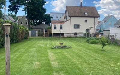 Photo of Cheryl T.'s yard after getting lawn care in Everett, MA