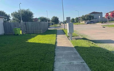 Photo of Edward F.'s yard after getting lawn care in Lodi, NJ