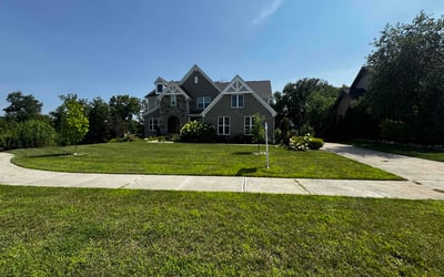 Photo of Myra M.'s yard after getting lawn care in New Britain, CT