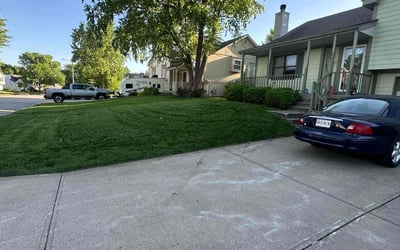 Photo of Sandra B.'s yard after getting lawn care in Strongsville, OH