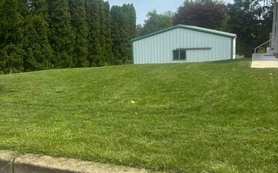 Photo of George C.'s yard after getting lawn care in Wadsworth, OH