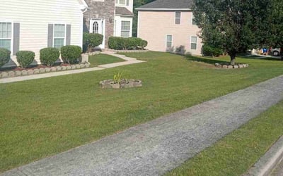 Photo of Demetria L.'s yard after getting lawn care in Fairburn, GA