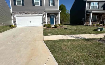 Photo of Allison H.'s yard after getting lawn care in Monroe, NC