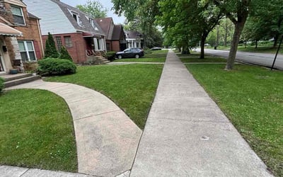Photo of Tarra J.'s yard after getting lawn care in Hickory Hills, IL
