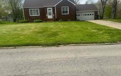 Photo of Stacy S.'s yard after getting lawn care in Youngstown, OH